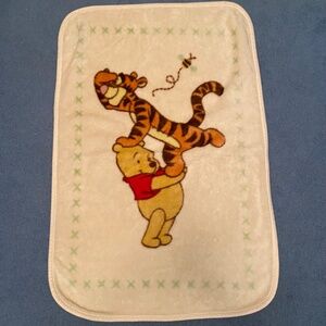 Winnie the Pooh Lifting Tigger Disney Baby Toddler Fleece Blanket